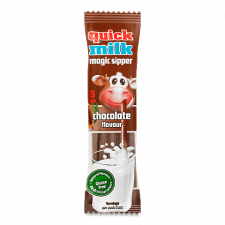 Карамель Quick Milk «Чарівна соломка» шоколад цукрова mini slide 1