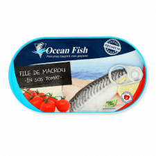 Скумбрія Ocean Fish філе в томатному соусі В* mini slide 1