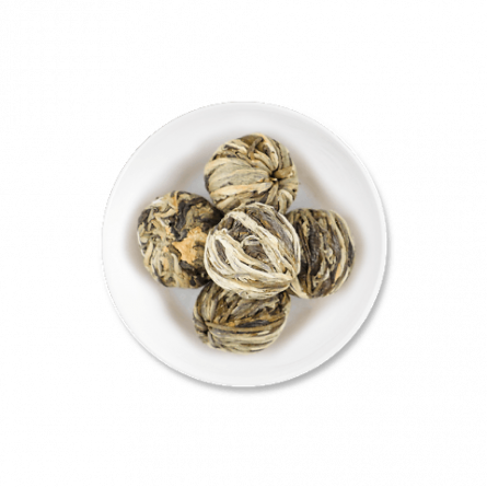 Чай білий White Chrysanthemum з лічі в'язаний slide 1