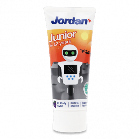 Паста зубна Jordan Junior 6-12 років