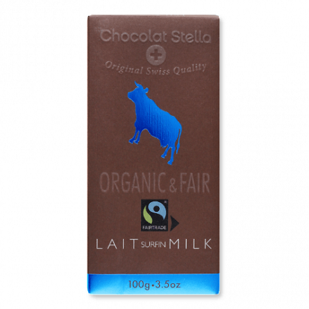 Шоколад Chocolat Stella молочний органічний