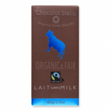 Шоколад Chocolat Stella молочний органічний mini slide 1