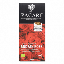 Шоколад чорний Pacari зі смаком андської троянди mini slide 1