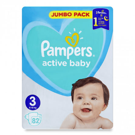 Підгузки Pampers Active Baby Midi 6-10 кг