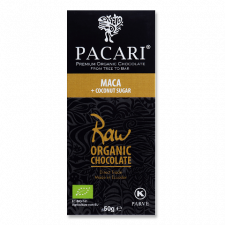 Шоколад чорний Pacari Raw з макою mini slide 1