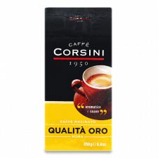 Кава мелена Corsini Qualita' Oro смажена натуральна mini slide 1