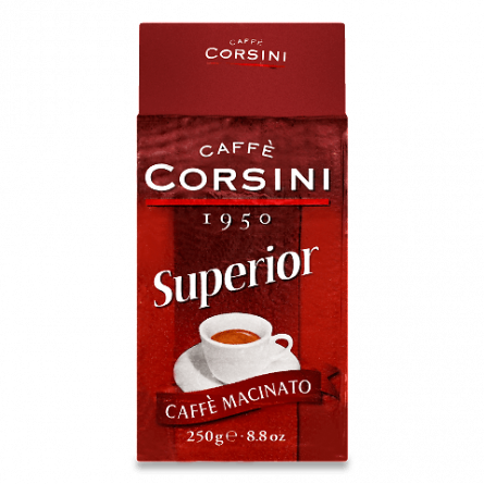 Кава мелена Corsini Superior смажена натуральна slide 1
