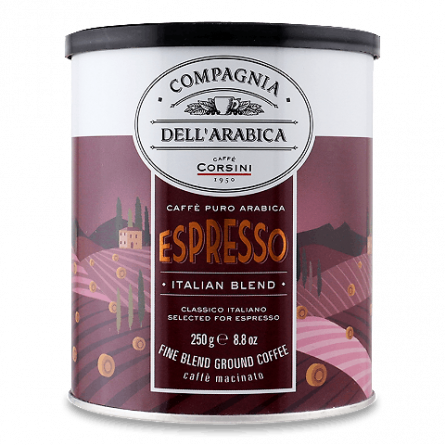 Кава мелена Dell'Arabica Espresso slide 1
