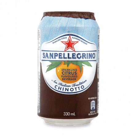 Напій соковий Sanpellegrino Chinotto газований з/б