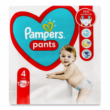 Підгузки-трусики Pampers Pants Maxi 9-15 кг mini slide 1