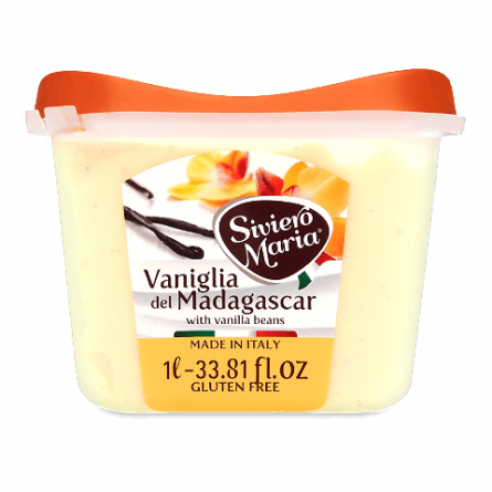 Морозиво джелато Siviero Maria «Мадагаскарська ваніль»