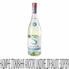 Вино ігристе Solegro Frizzante Secco Bianco mini slide 1