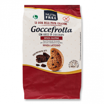 Печиво Nutri Free Goccefrolla з шоколадною крихтою