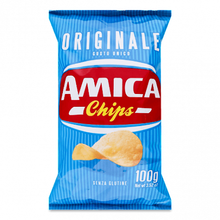 Чипси Amica картопляні з сіллю slide 1