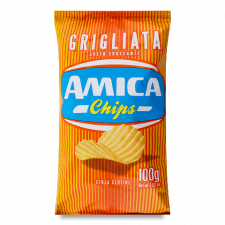 Чипси Amica картопляні рифлені з сіллю mini slide 1