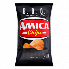 Чипси Amica картопляні зі смаком барбекю mini slide 1