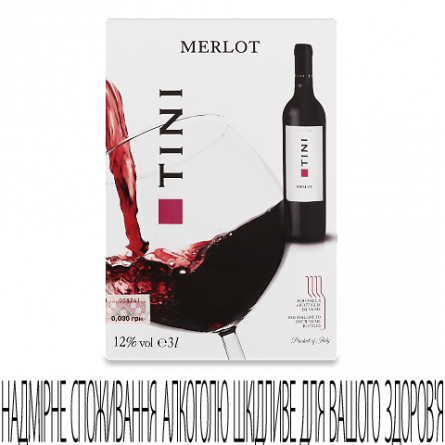 Вино Tini Merlot BiB