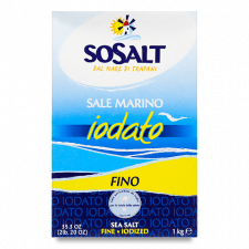 Сіль Sosalt морська йодована дрібного помелу mini slide 1
