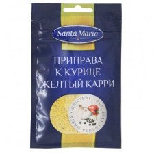 Приправа до курки Santa Maria Жовтий каррі 24г mini slide 1