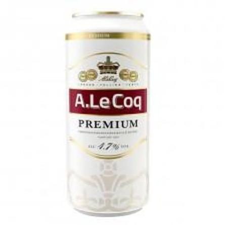 Пиво A. Le Coq Premium світле 0,5л