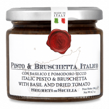 Соус Frantoi Cutrera песто в'ялені томати-базилік mini slide 1