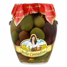 Оливки Bella Contadina мікс в розсолі mini slide 1