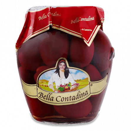 Оливки Bella Contadina Bella de Cerignola червоні