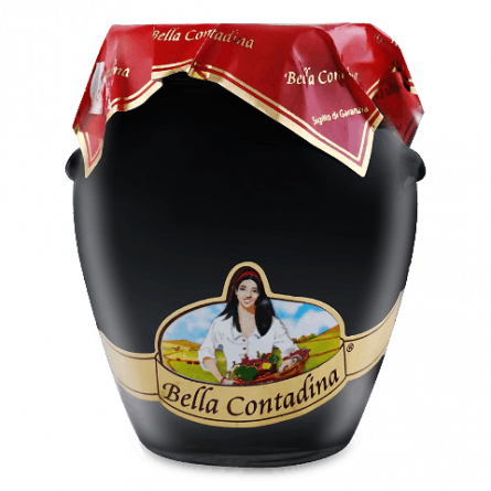 Оливки Bella Contadina Bella de Cerignola чорні slide 1