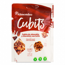 Снек солодкий El Almendro Cubits з молочним шоколадом mini slide 1