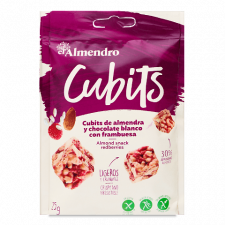 Снек солодкий El Almendro Cubits з малиною mini slide 1