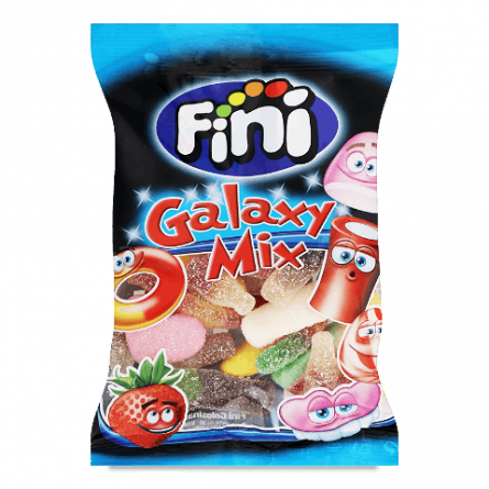 Цукерки Fini Galaxy mix цукрові желейні slide 1