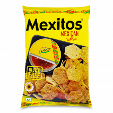 Набір Zanuy Mexitos чипси і мексиканський соус 180 г mini slide 1