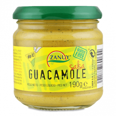 Соус Zanuy Guacamole Salsa з авокадо slide 1
