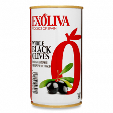 Маслини Exoliva чорні з кісточкою mini slide 1