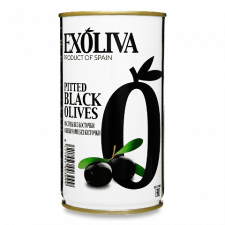 Маслини Exoliva чорні без кісточки mini slide 1