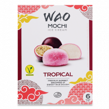 Десерт Wao Mochi з сорбетом з тропічними фруктами в рисовому тісті mini slide 1