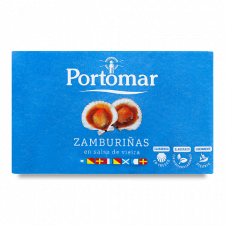 Гребінці морські Portomar в томатному соусі вієра mini slide 1