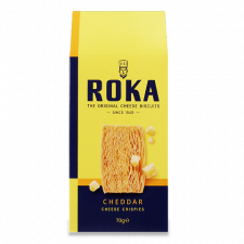Печиво Roka з сиром чеддер листкове mini slide 1