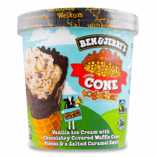 Морозиво Ben&Jerry's ванільне з солоною карамеллю mini slide 1
