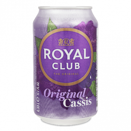 Напій Royal Club «Чорна смородина» безалкогольний газований slide 1