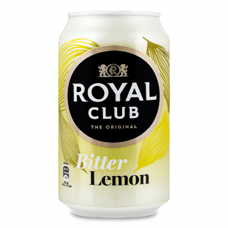 Напій Royal Club «Гіркий лимон» безалкогольний газований slide 1