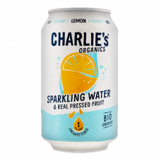 Вода мінеральна Charlie's з соком лимона з/б mini slide 1