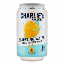 Вода мінеральна Charlie's з соком лимона з/б mini slide 1