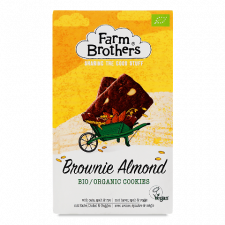 Печиво Farm Brothers Брауні з мигдалем bio mini slide 1