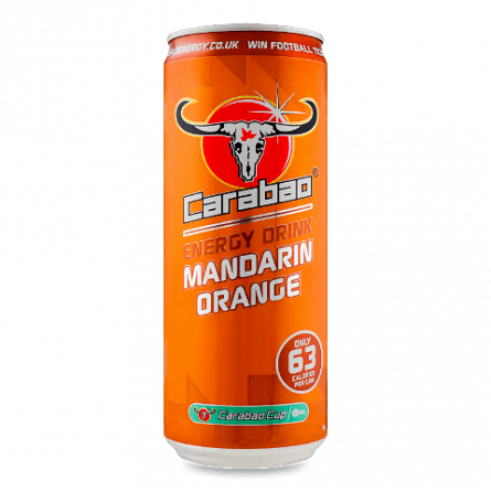 Напій енергетичний Carabao Mandarin Orange безалкогольний slide 1