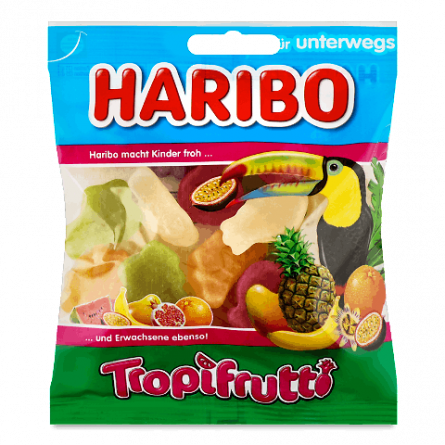 Цукерки Haribo «Тропічні фрукти»