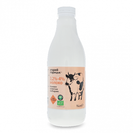 Молоко «Лавка традицій» «Старий Порицьк» пряжене з незбираного молока 4%