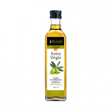 Олія 0,5л De Luxe FoodsGoods Selected оливкова Extra Virgin