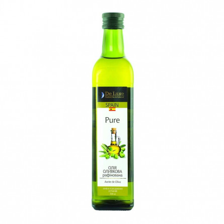Олія 0,5л De Luxe FoodsGoods Selected оливкова Pure slide 1