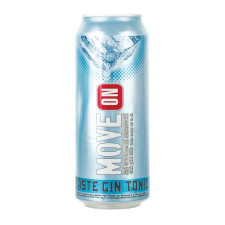 Напиток 0,5 л Своя линия MOVE ON Вкус Джин Тоник слабоалкогольный сильногазированный mini slide 1